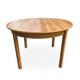 Scandinavian extendable oak table from the 1960s (butterfly extension)