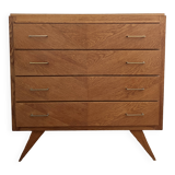 Commode pieds compas années 50