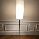 Monix floor lamp, height adjustable in chrome and wood - Paris 1960