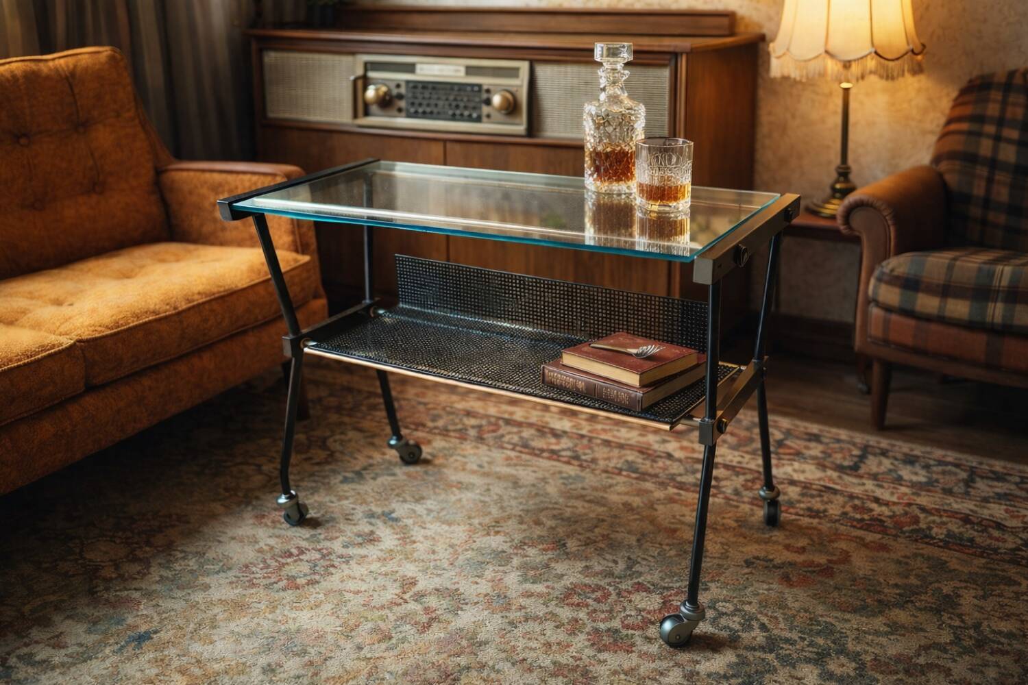 Desserte Vintage Metal