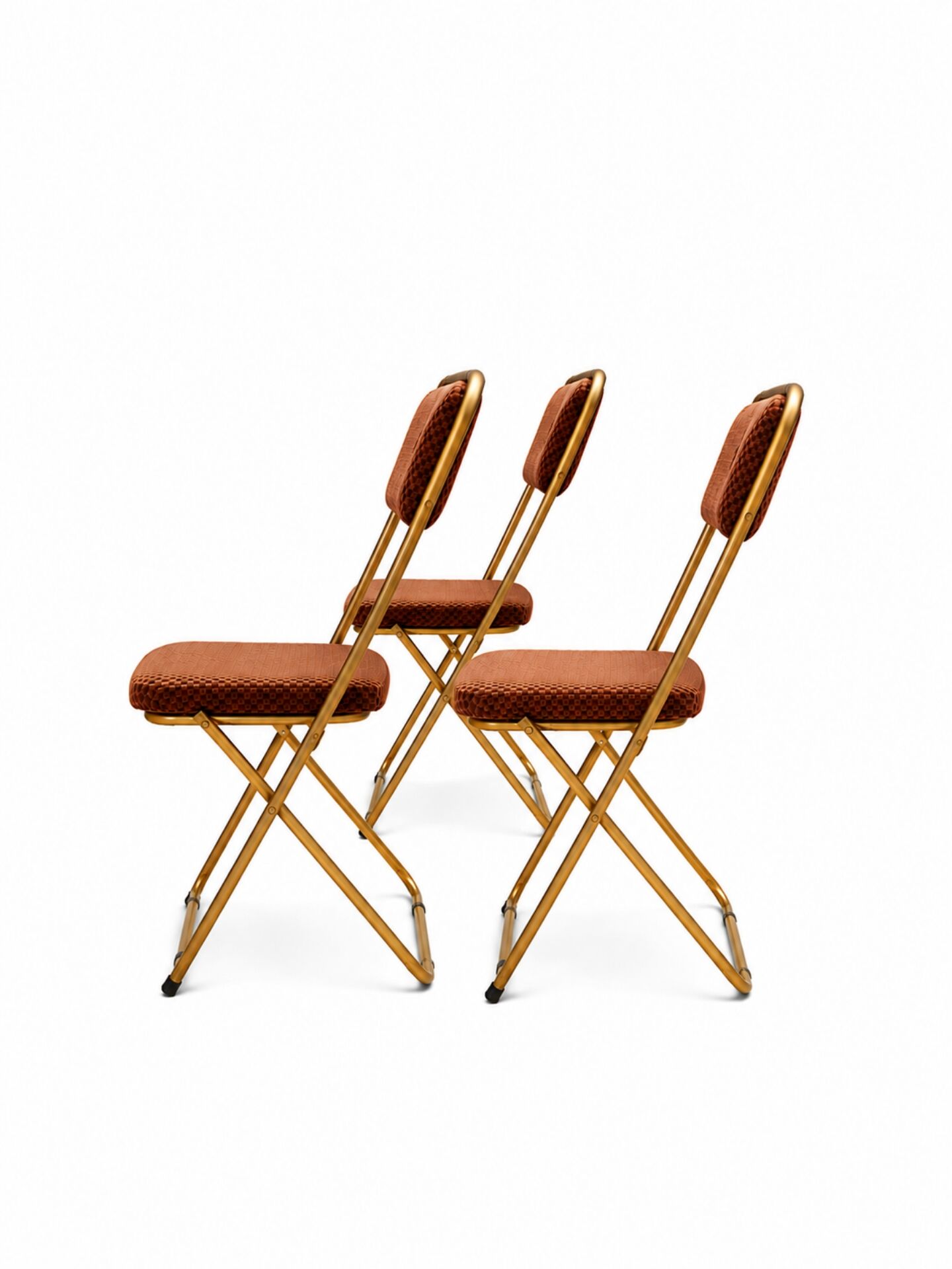 Lot de 3 chaises Lafuma pliantes vintage