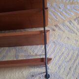 String shelves wood and metal