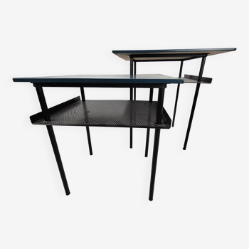 Set of Rietveld side tables for Auping from the 1950s