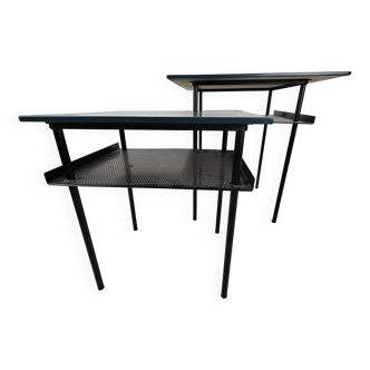 Ensemble de tables d'appoint Rietveld pour Auping des années 1950