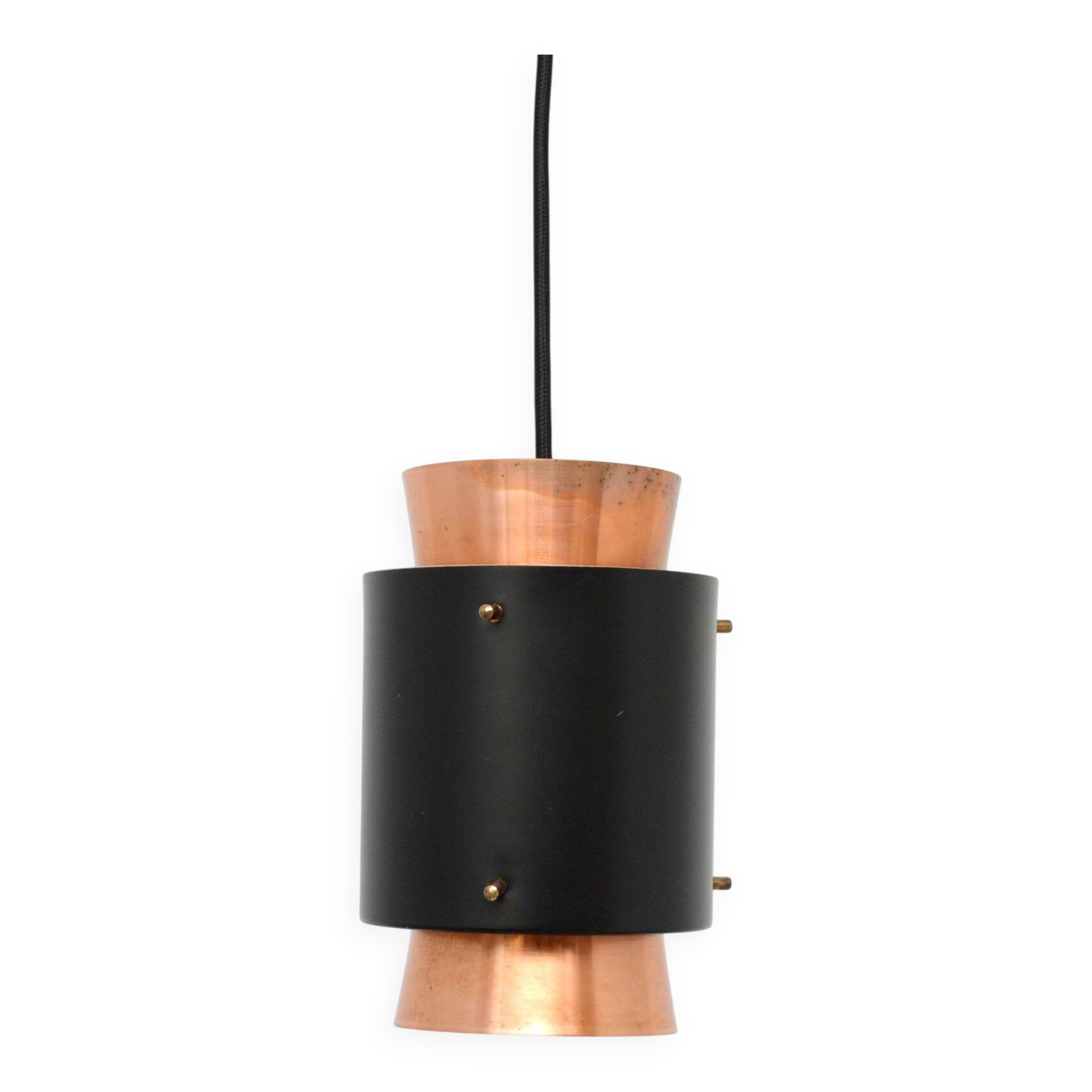 Copper lamp in the Trava style by Carl Thore, 1960s