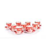 Vintage tea set for 9 person