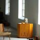 Early 20th century, Art Deco Swedish corner furniture in birch, 1930s.