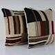 Set of 2 vintage kilim cushion covers 51x51 cm