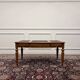 Classic English Writing Desk Black Leather