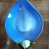 Murano glass paste soliflore vase, arum shape