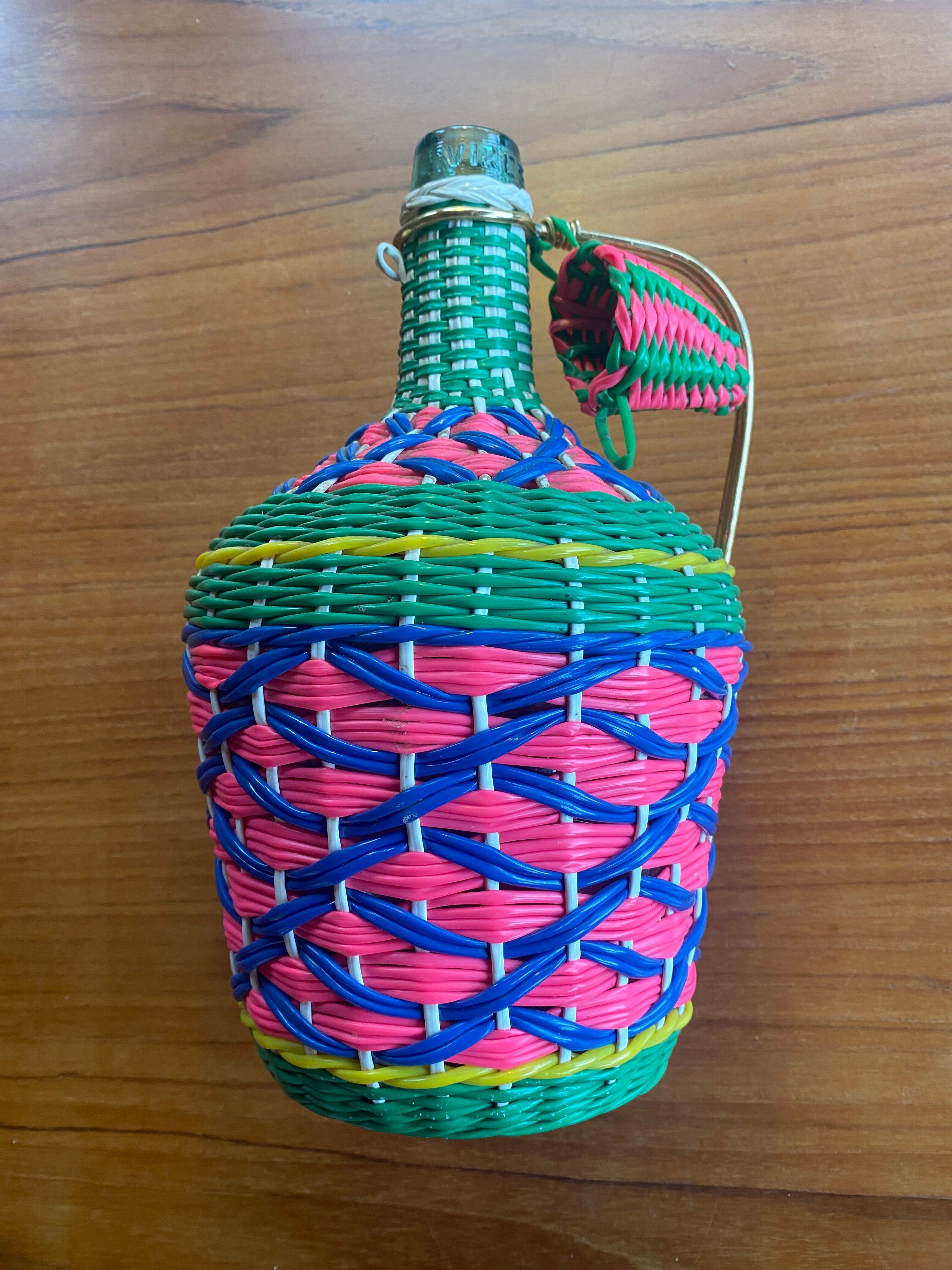 Demijohn Scoubidou 60s