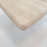 Italian Travertine Coffee Table, 1980's