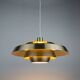 Lampe à suspension vintage danoise Superlight par David Mogensen, 1980