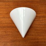 Wall lamp in glass from the Postmodern T+L Royal Typ L 133 series by Keuco, 1980s.