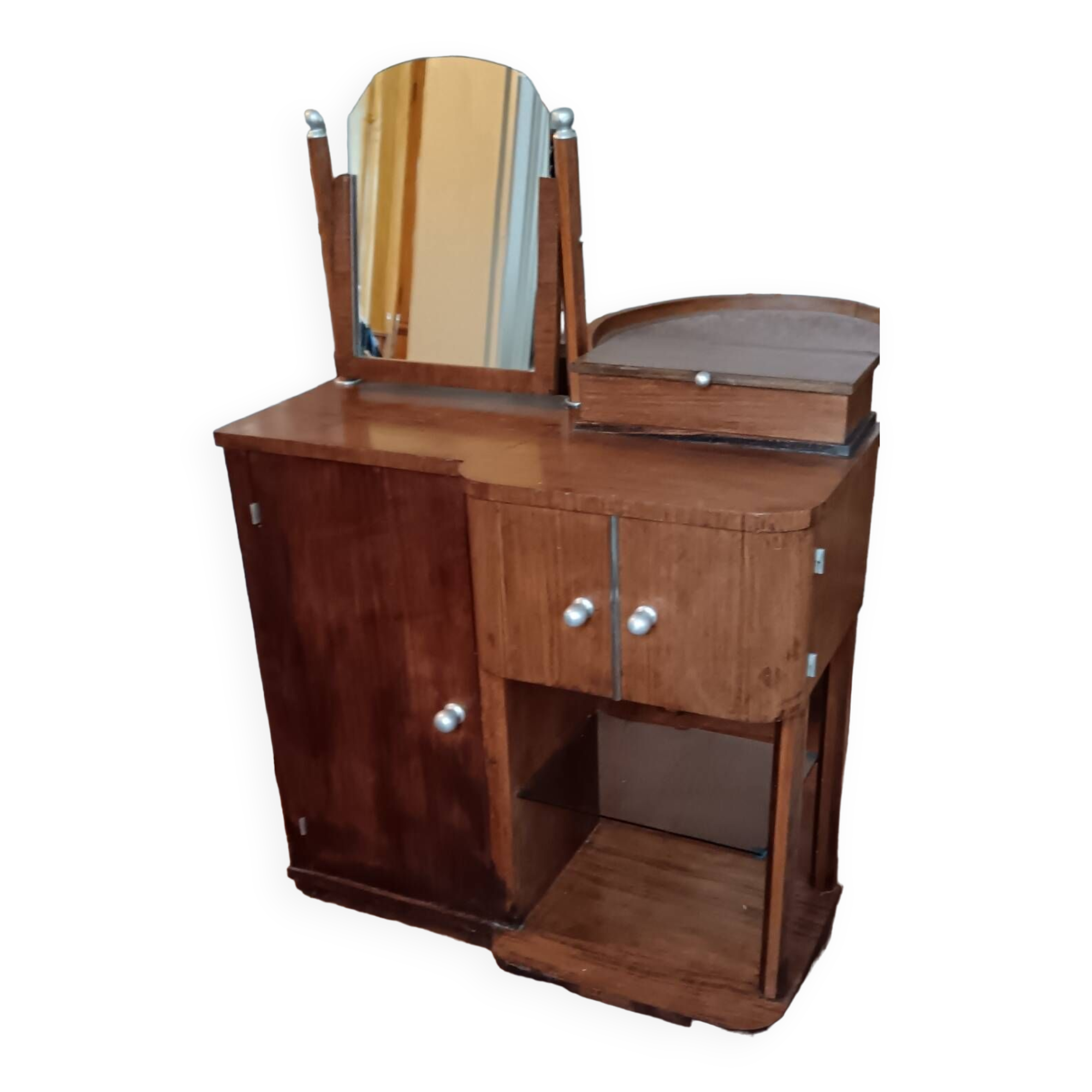 Small Art Deco dressing table/cabinet
