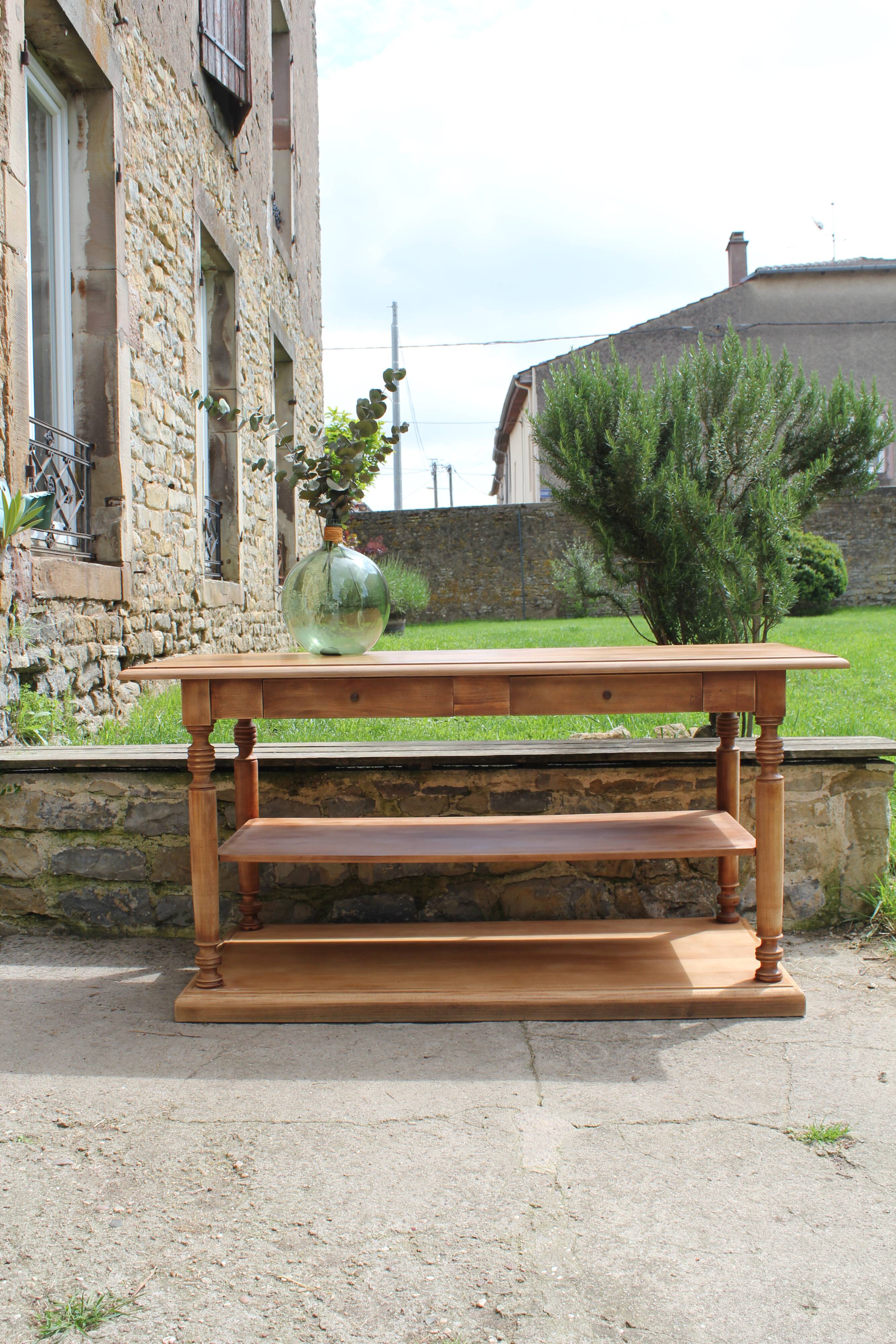 Clothier style table