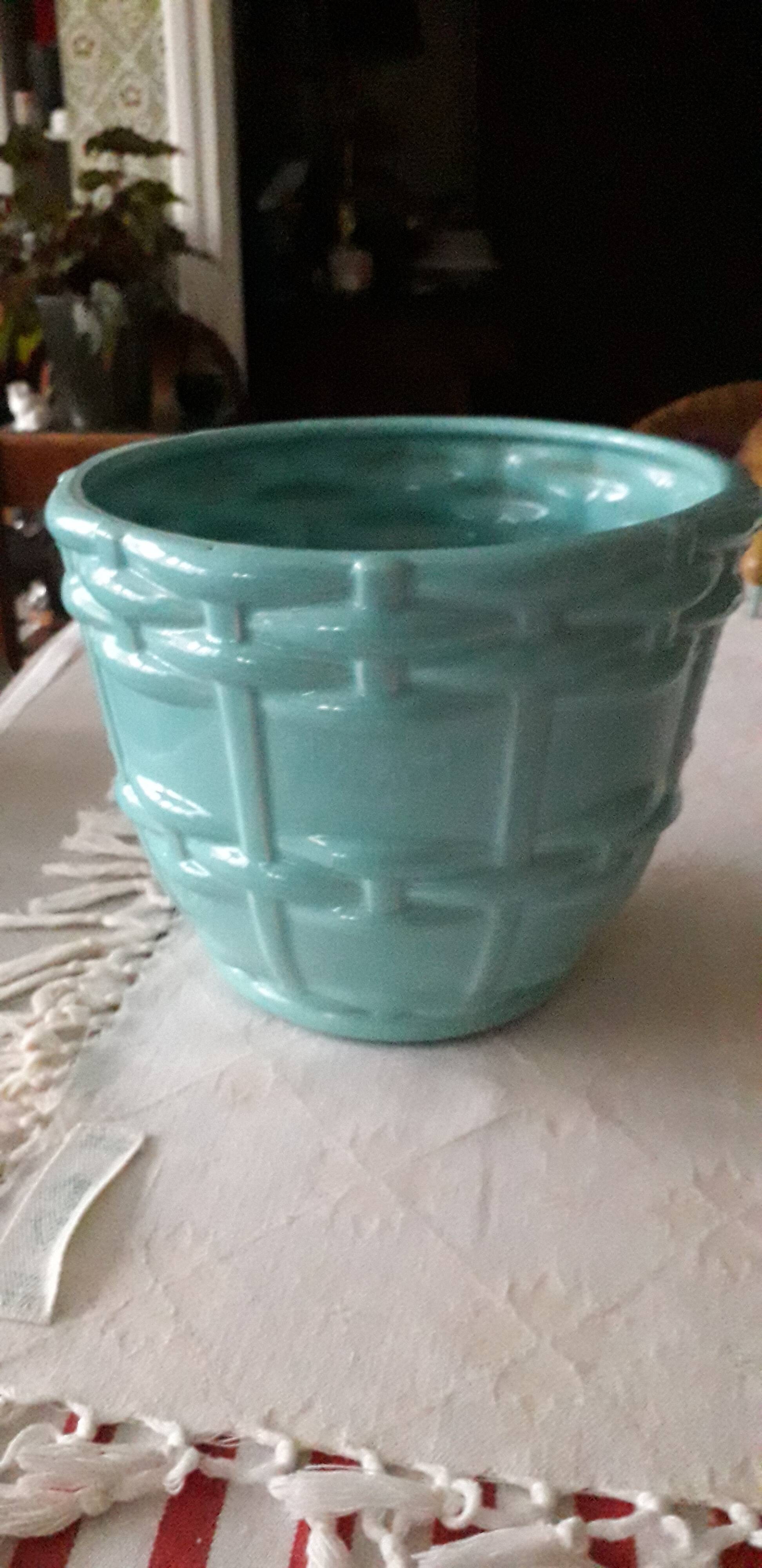 Very original ceramic in Saint Clément signed Blanche Letalle