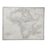 Old Map - Map of Africa - 1836
