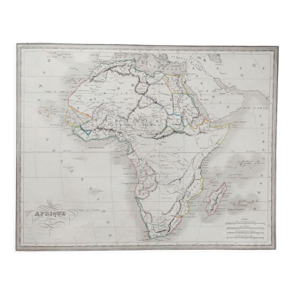 Old Map - Map of Africa - 1836
