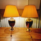 Pair of dolphin lamps from the 70s