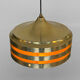 Multi layered pendant light by Carl Thore for Granhaga Metallindustri. Sweden 1970s.