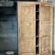 Armoire parisienne en bois brut
