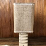 1970 travertine lamp