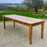 Solid oak farmhouse table 220cm x 75cm