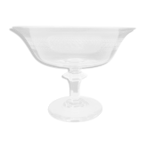 Coupe sur pied en verre
