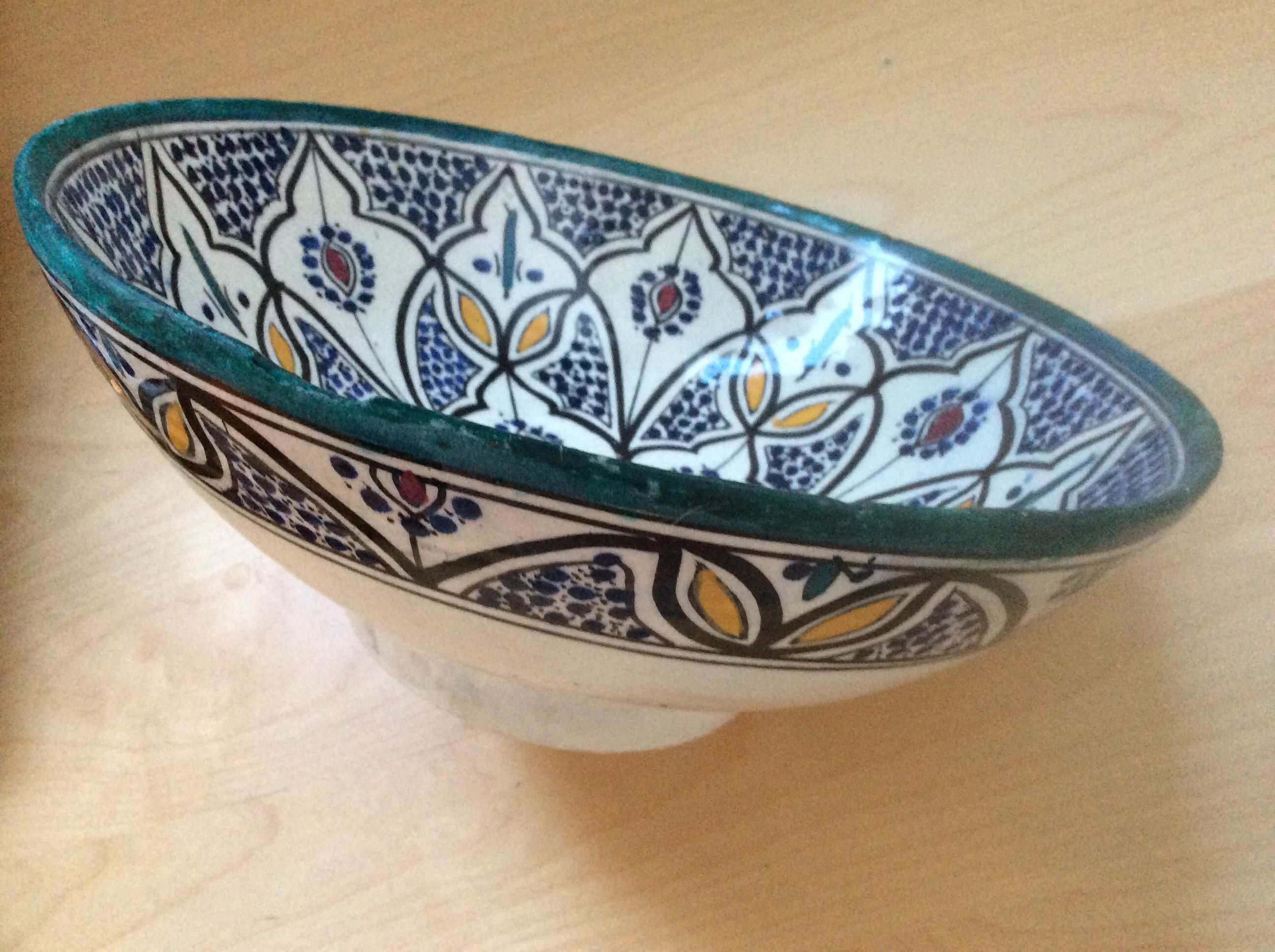 Moroccan dish /fruit cut