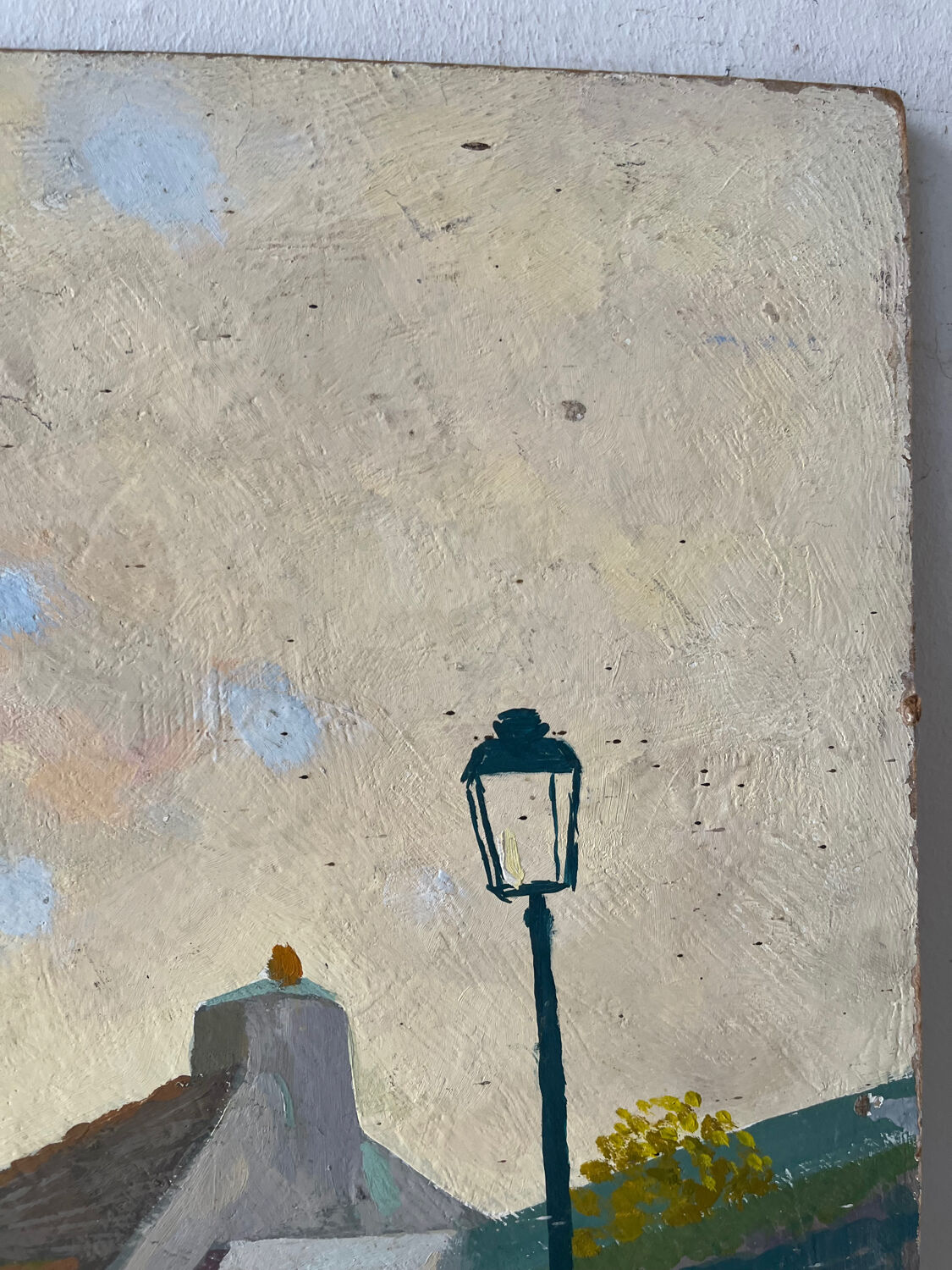 Street scene, Robert Mahelin (1889-1968)