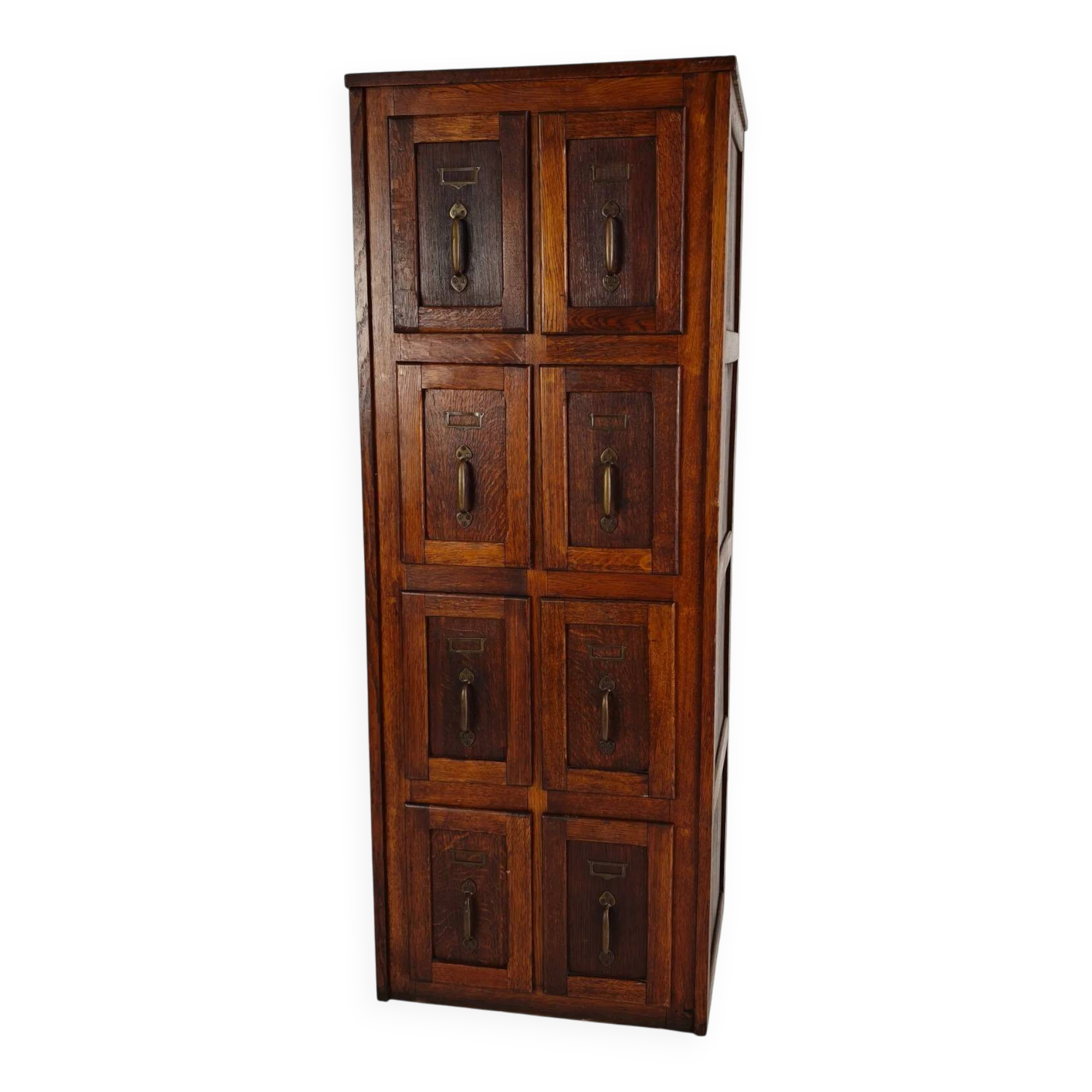 Antique oak filing cabinet – c.1900–1920
