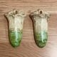 "art deco" vases pair.
