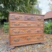 Natural Wood Chest of Drawers from the 18th Century, Foreign Work