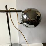 1970 chrome lamp