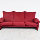Maralunga 3 seater sofa by Vico Magistretti for Cassina