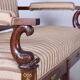 French Empire Mahogany Sofa, 1860s