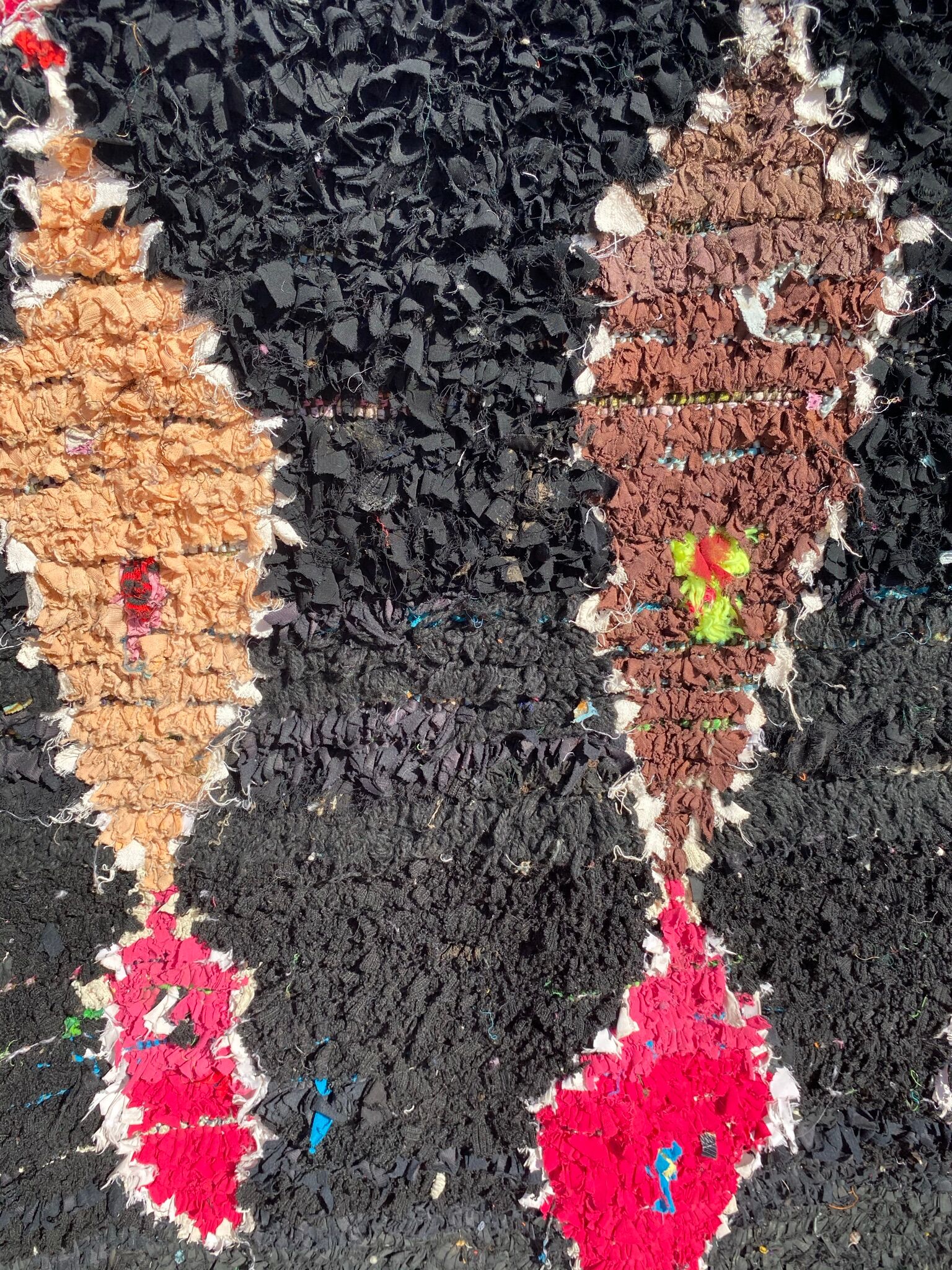 Carpet marocain boucherouite yanis