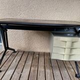 Desk by BBPR for Olivetti Synthesis Arco series with its extension