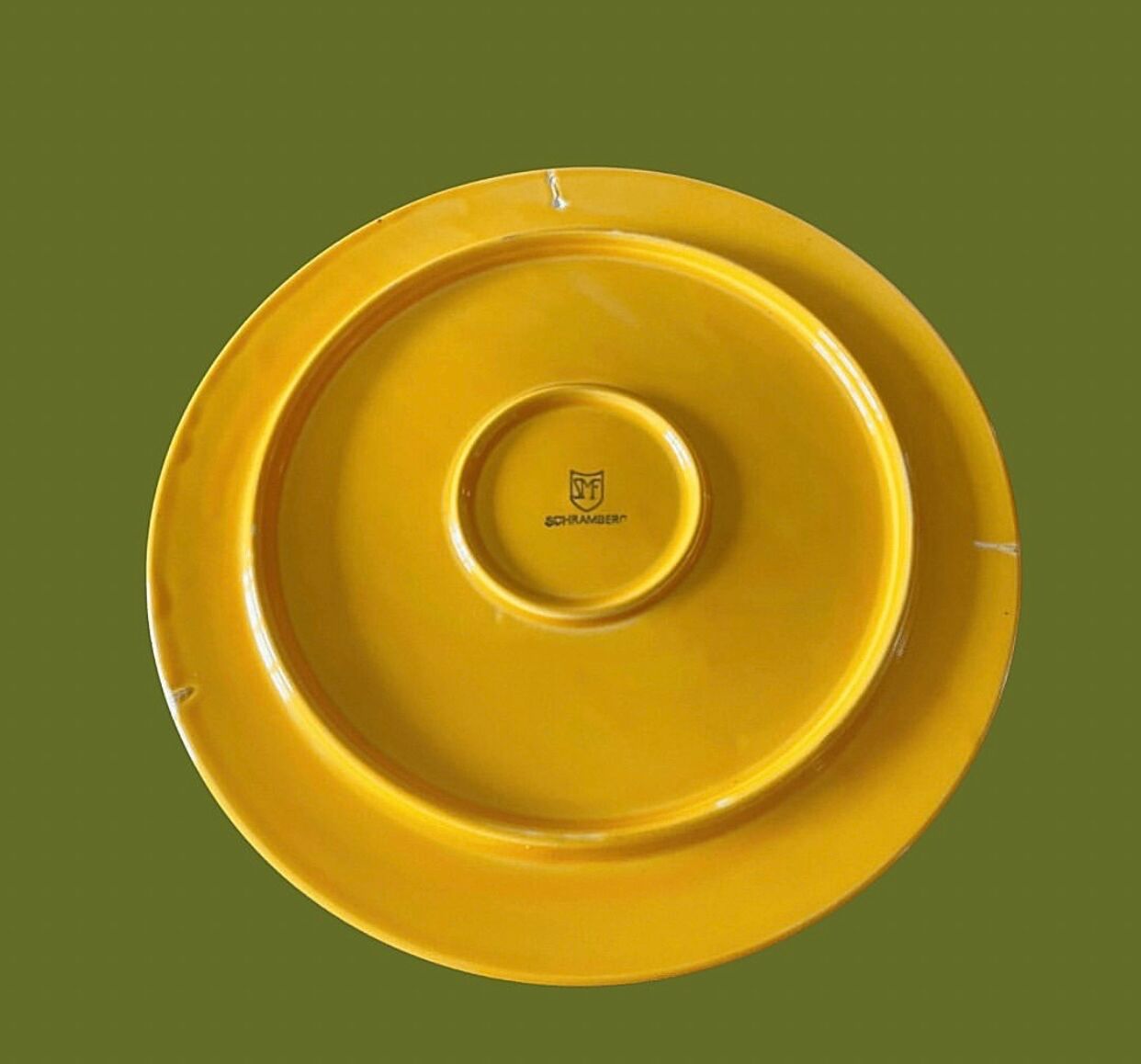 Schramberg ceramic pie dish