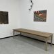 Farm table with tapered legs (300 cm x 90 cm)