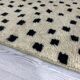Handmade wool berber rug 276 x 157 cm