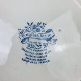 10 English Style Luneville green plates