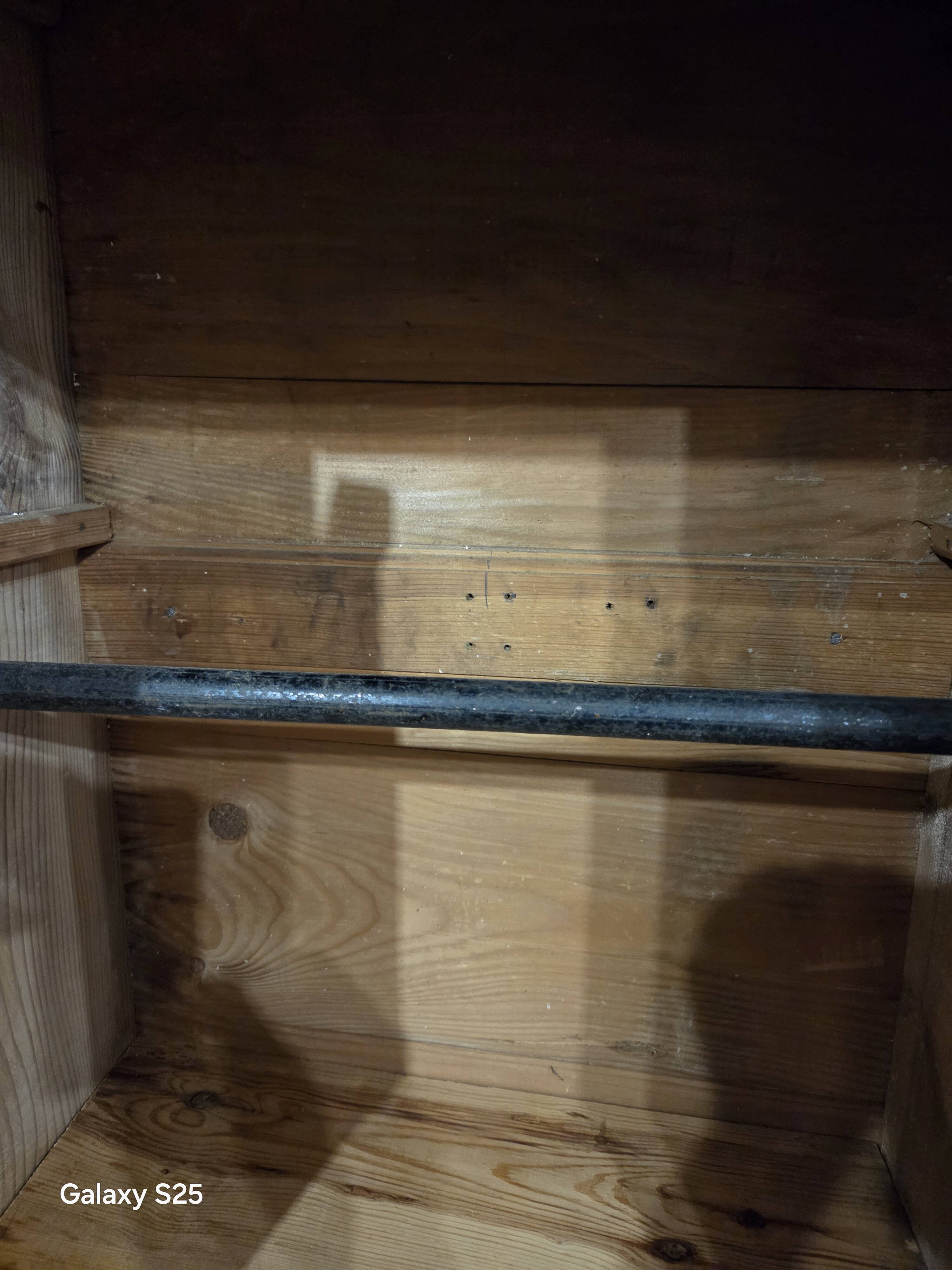 Armoire parisienne 2 portes, restaurée