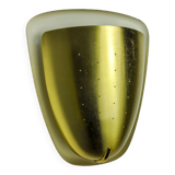 Regency wall lamp in brass, italy, 1970