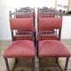 Series of 6 reupholstered Renaissance style chairs