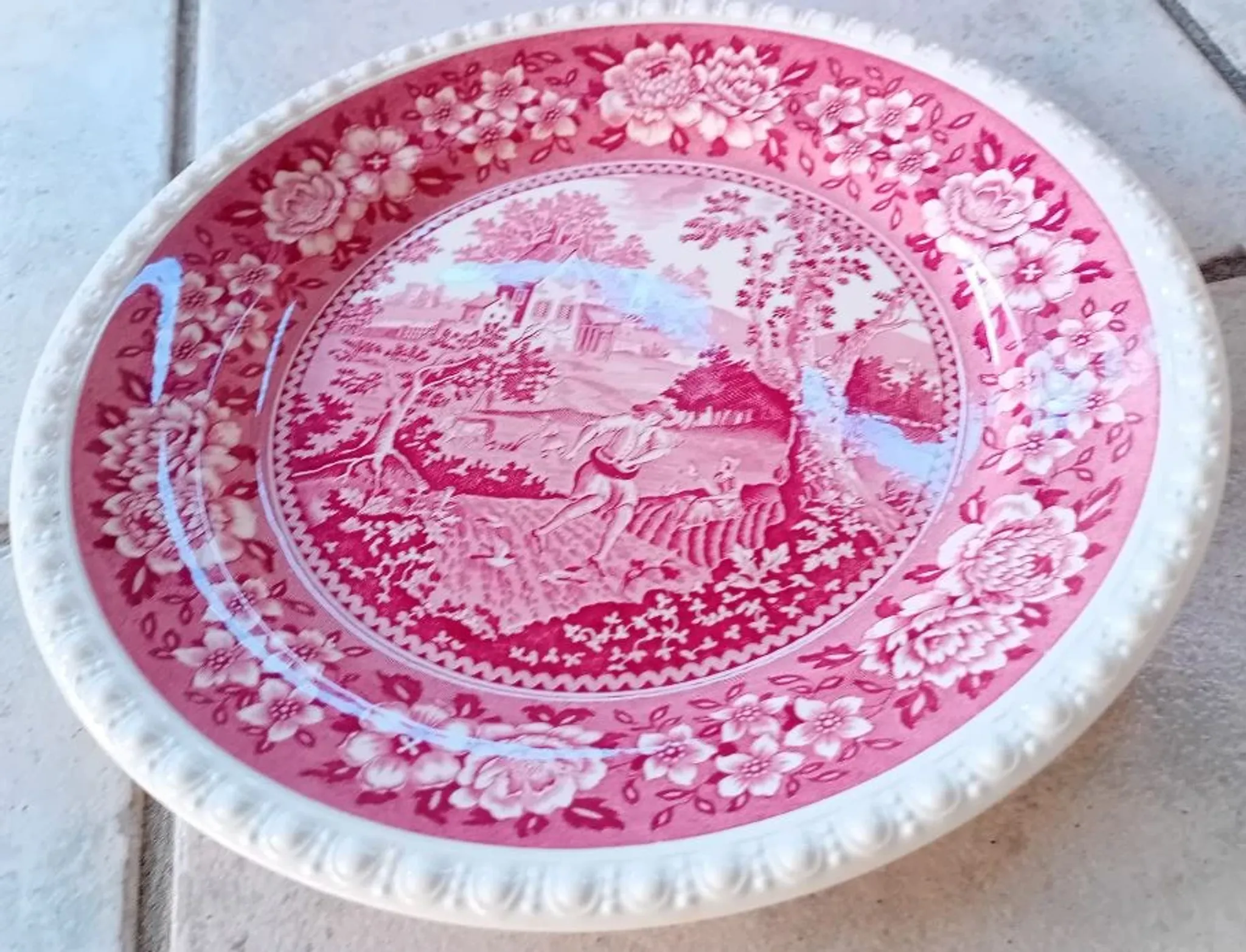 Assiette plate. Rusticana rouge - Villeroy & Boch.
