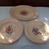 Ensemble de 3 plats Digoin