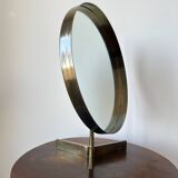 Mid century brass mirror by Durlston Designs, England 1960s