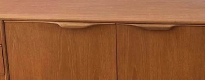 Enfilade scandinave vintage en teck